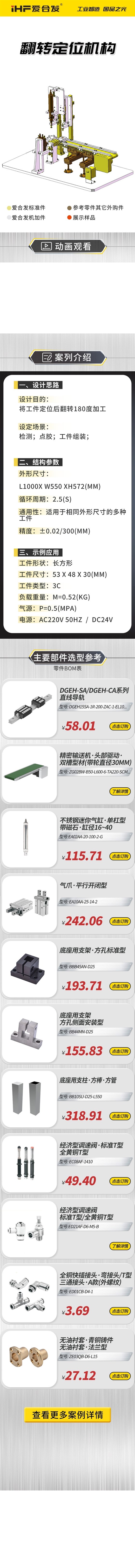 愛合發(fā)：案例介紹，翻轉(zhuǎn)定位機(jī)構(gòu)！